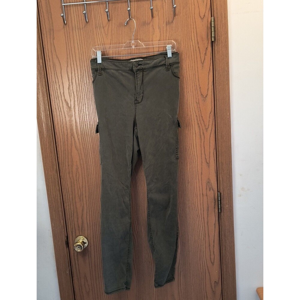 Old Navy Pants Womens 22 Green Rockstar Super Skinny High Rise Stretch